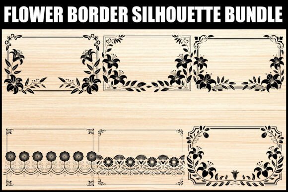 Elegant Floral Frame SVG Bundle Graphics and Illustrations Review