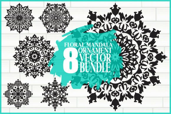 Floral Ornament Mandala Graphics and Illustrations Review