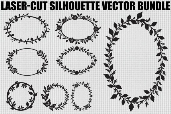 Minimalist Floral Wreath Designs: Graphics and Illustrations Review