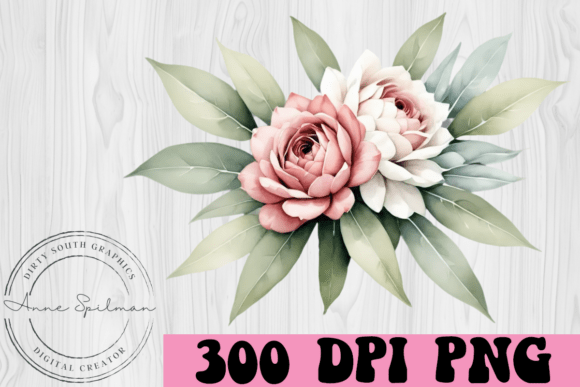 Shades of Pinks Greenery Floral Embroidery Review