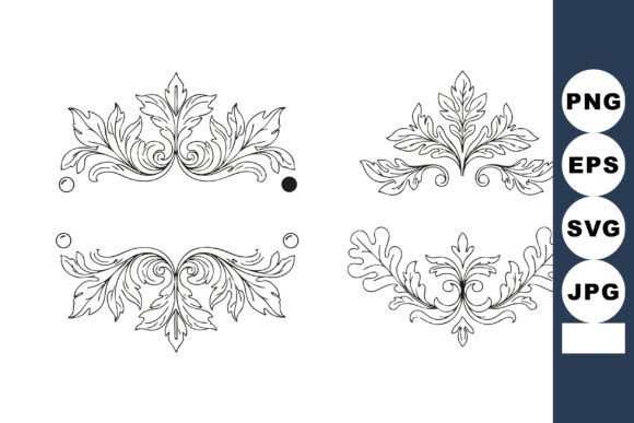 Vintage Ornamental Floral Vector Design: Graphics and Illustrations Review
